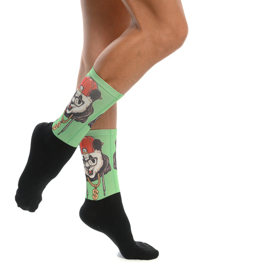 Rapping Panda Socken